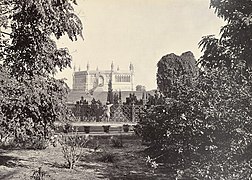 موقع بئر بيبيغار حيث تم بناء نصب تذكاري. صامويل بورن، 1860.