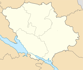 Миргород. Карта розташування: Полтавська область