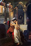 Последниот бакнеж на Ромео и Јулија (1823)