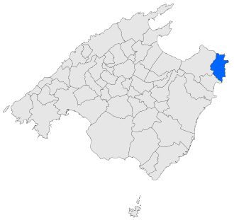 Capdepera – Mappa