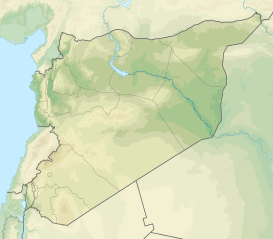Cordillera del Antilíbano ubicada en Siria