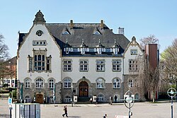 Challenge March 2019 - Town halls: The Amtshaus (communal town hall) of Aplerbeck, a suburb of Dortmund, Germany in extreme detail. Quality image, participated in wiki commons challenge March 2019 - Town halls