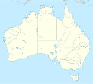 Доклендс. Карта розташування: Австралія