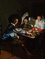 «Гра в триктрак», 1630