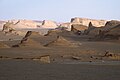 Formazioni sul deserto di Dasht-e Lut