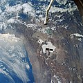 Hubble drifts away over Peru.