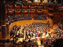 Изведба на Осмата симфонија на Густав Малер во Филхармонијата Келнер