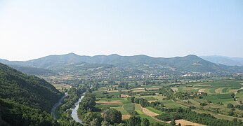 Baljevac na Ibru town panorama