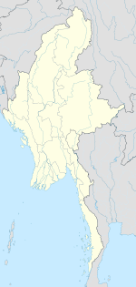 Paungde is located in Myanmar