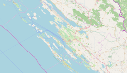 ZAD na karti Zadarska županija