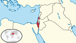 Israele - Localizzazione
