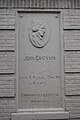 John Ericsson name plaque on the façade of 1100 Grand Concourse