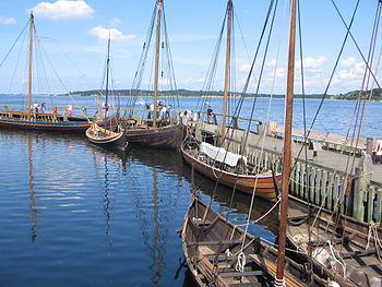 Musée des bateaux vikings à Roskilde.