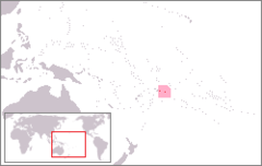 Położenie Samoa Amerykańskiego