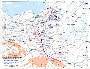 Східний фронт станом на 7-18 лютого 1915 року