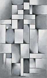 Theo van Doesburg: Kompozíció szürkében (1919)