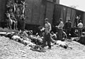 Image 16Bodies being pulled out of a train carrying Romanian Jews from the Iași pogrom, July 1941 (from The Holocaust)