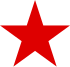 A red star