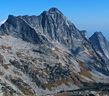 Gladsheim Peak, southwest aspect
