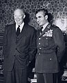 The Shah with Dwight D. Eisenhower in 1959