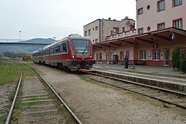 Train station in Raška