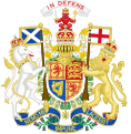 Stemma di Vittoria del Regno Unito, Edoardo VII, Giorgio V, Edoardo VIII e Giorgio VI (1837-1952)
