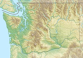 Map showing the location of Stuart Island Marine State Park