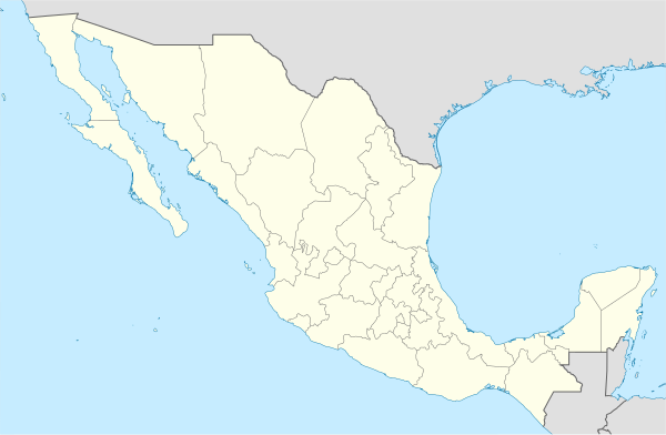 Чемпіонат світу з футболу 1970. Карта розташування: Мексика