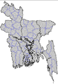 孟加拉国行政區