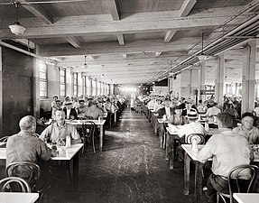Government Printing Office, the restaurant in 1922