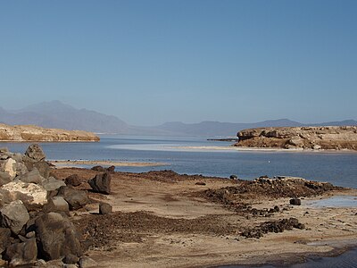 Lake Asal is the lowest point of Djibouti and Africa.
