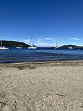 Nahuel Huapi Lake captured from Camping Petunia