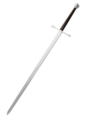 un replica de un spada medieval