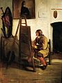 Молодий художник у студії (між 1655 та 1670 рр.)