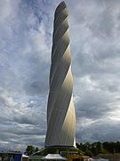TK Elevator Test Tower in Rottweil by Werner Sobek, 2017