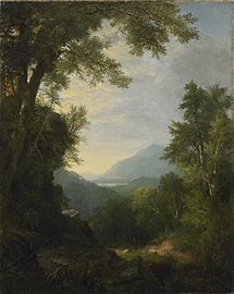Asher Brown Durand, Landscape, 1859, part of the Hudson River School[25]