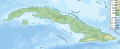 Mappa fiżika ta' Kuba