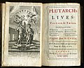 Image 8Third Volume of a 1727 edition of Plutarch's Lives of the Noble Greeks and Romans printed by Jacob Tonson (from Biography)