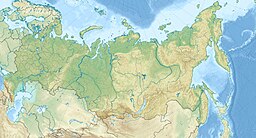 科里亞克火山在俄罗斯的位置