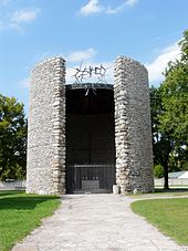 Round stone chapel