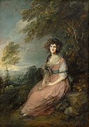 Thomas Gainsborough, Mrs. Richard Brinsley Sheridan, 1787