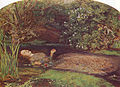 Ofelia 1852, Tate Gallery, Londra