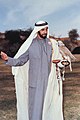 Image 21Zayed bin Sultan Al Nahyan was the first president of the United Arab Emirates and is recognised as the father of the nation. (from History of the United Arab Emirates)