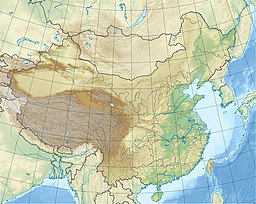 嵩山在中國的位置