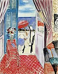Henri Matisse, 1919-21, Woman with a Red Umbrella Seated in Profile (Interior), oil on canvas, 81 x 65 cm, private collection