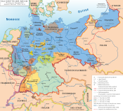 Map of the Weimar Republic