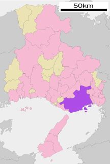 神戸市位置図