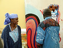 Szenegáli művészek ((Biennale de Dakar)