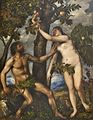 Adam i Ewa, Tycjan