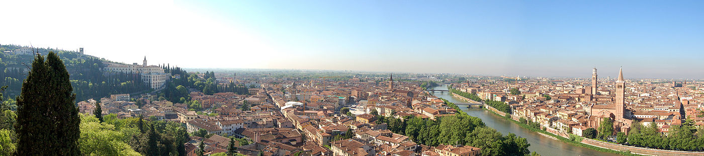 Veronai panorámakép